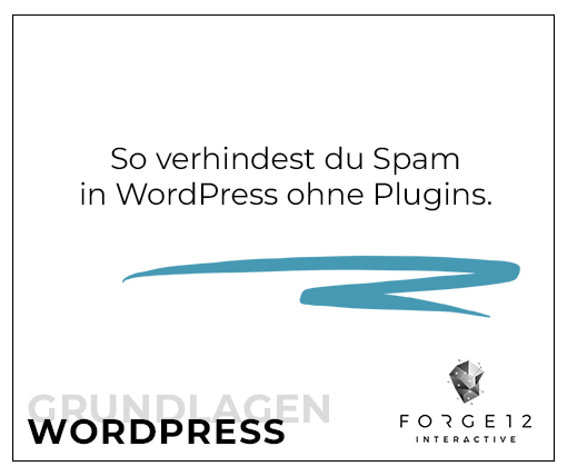 WordPress Spam verhindern 2020