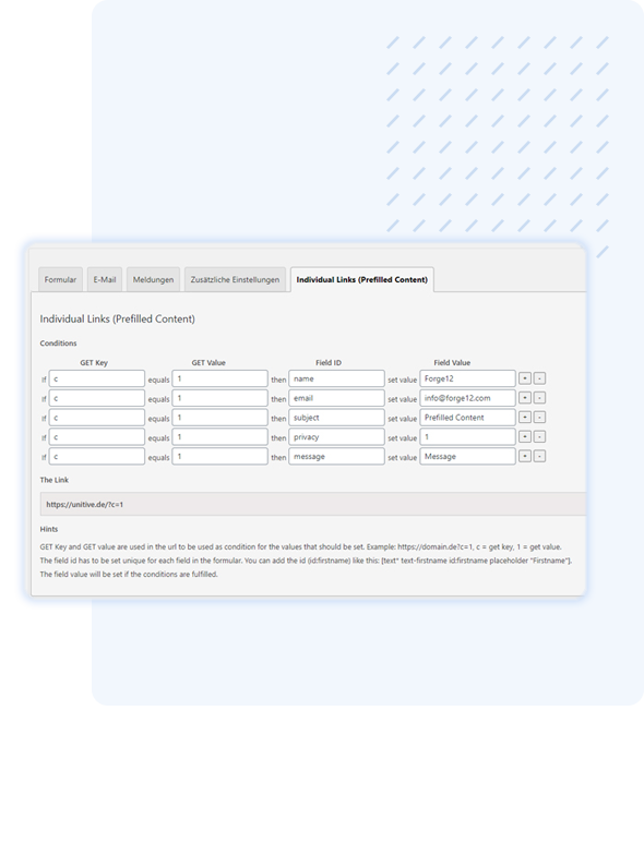 plugin contactform7 backend