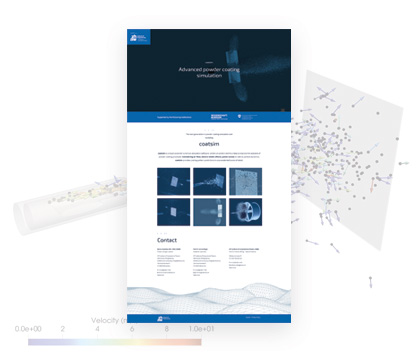 CoatSim WordPress Webseite